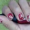 Mẫu Nail Vẽ Bằng Cọ Nét